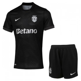 Sporting CP Venkovní 2025-26 - Dětské Fotbalové Dresy (S/S)